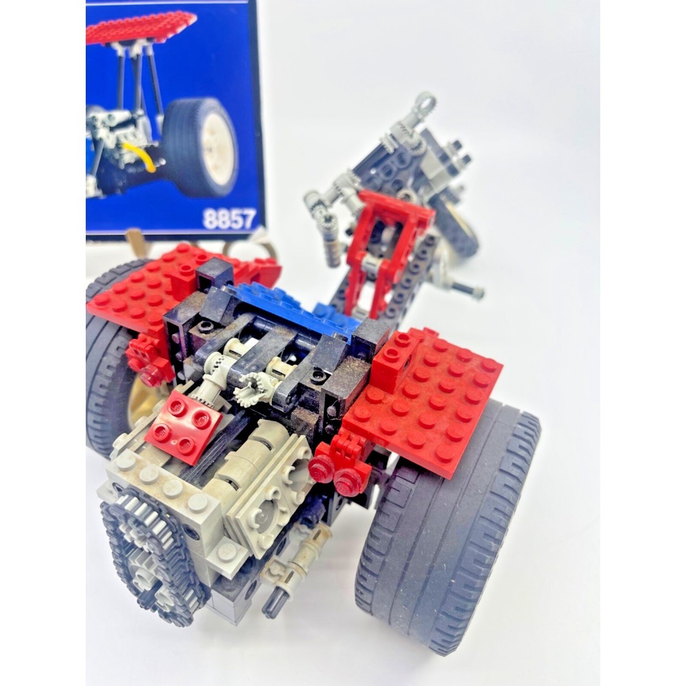 Vintage 1993 LegoTechnique Street Chopper,100% complete,384 pieces,box,instructi - Picture 9 of 16
